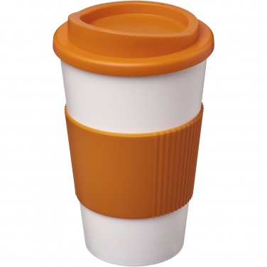 Logotrade firminės dovanos nuotrauka: Americano® 350 ml izoliuotas stiklainis su rankena