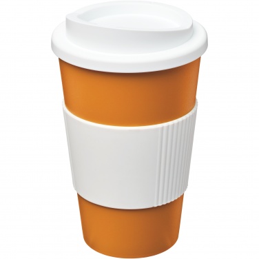 Logotrade reklaminiai produktai nuotrauka: Americano® 350 ml izoliuotas stiklainis su rankena