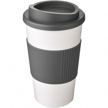 Logotrade reklaminiai produktai nuotrauka: Americano® 350 ml izoliuotas stiklainis su rankena