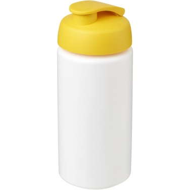 Logotrade firminės dovanos nuotrauka: Baseline® Plus grip 500 ml sportinis buteliukas su atverčiamu dangteliu