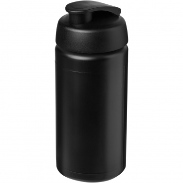 Logotrade reklaminiai produktai nuotrauka: Baseline® Plus grip 500 ml sportinis buteliukas su atverčiamu dangteliu