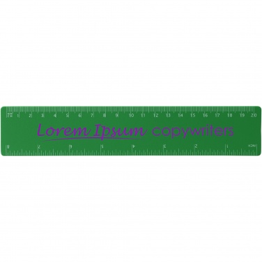 Logotrade firminės dovanos nuotrauka: Rothko 20 cm plastikinė liniuotė