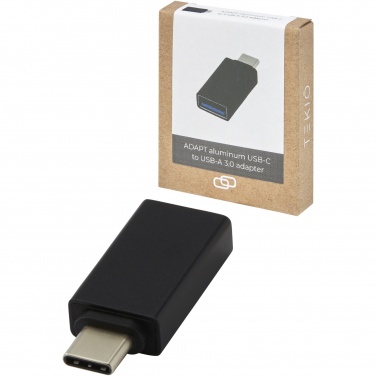 Logotrade reklaminės dovanos nuotrauka: ADAPT aliuminio USB-C prie USB-A 3.0 adapterį