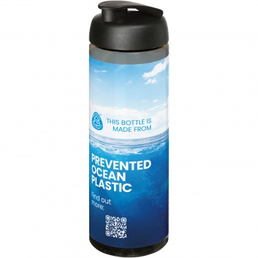 Logotrade firminės dovanos nuotrauka: H2O Active® Eco Vibe 850 ml sportinis buteliukas su atverčiamu dangteliu