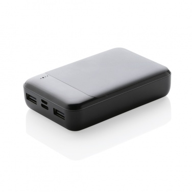 Logotrade reklaminiai produktai nuotrauka: RCS standartinis perdirbto plastiko 10 000 mAh maitinimo blokas