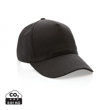 Logotrade reklaminės dovanos nuotrauka: Impact 5-panel 280gr Perdirbtos medvilnės kepuraitė su AWARE™ žymekliu