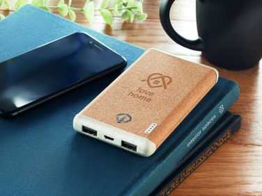 Logotrade reklaminiai produktai nuotrauka: Belaidis 10 000 mAh „PowerBank“.