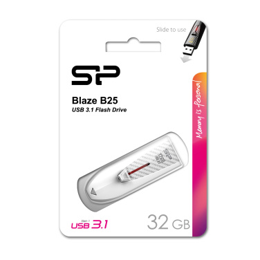 Logotrade dovana nuotrauka: Pendrive Silicon Power Blaze B25 3.1