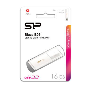 Logotrade reklaminės dovanos nuotrauka: Pendrive Silicon Power Blaze B06 3.0