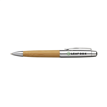 Logotrade reklaminės dovanos nuotrauka: Bamboo Pen Set rašikliai