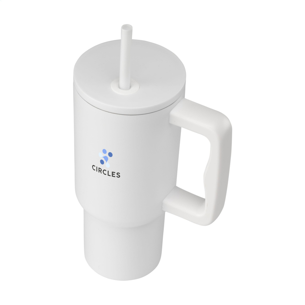 Logotrade firminės dovanos nuotrauka: Rhino RCS Recycled Steel Cup 900 ml