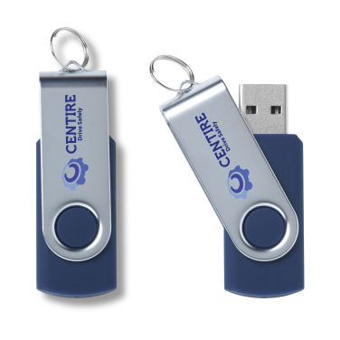 Logotrade reklaminės dovanos nuotrauka: USB Twist iš sandėlio 32 GB