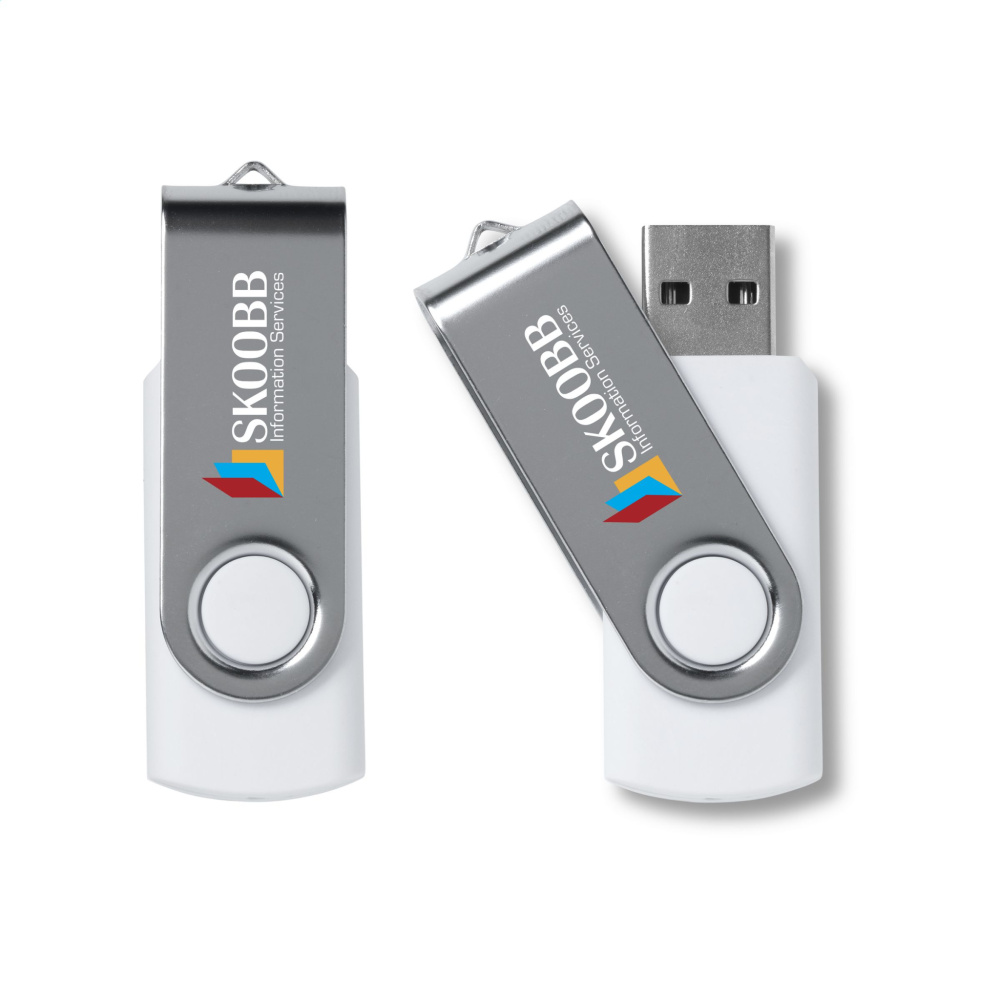 Logotrade verslo dovanos nuotrauka: USB Twist 32 GB