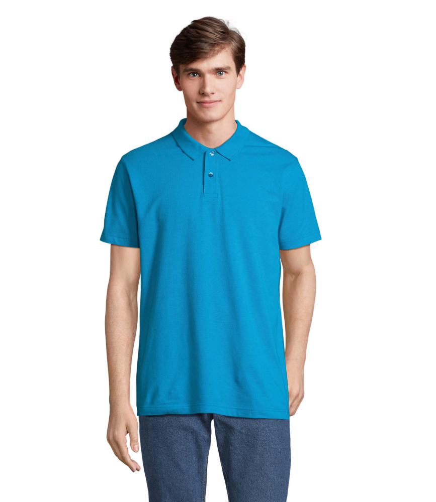 Logotrade firminės dovanos nuotrauka: PULSE UNISEX POLO