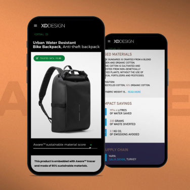 Logotrade verslo dovanos nuotrauka: Miesto vandeniui atspari dviračių kuprinė