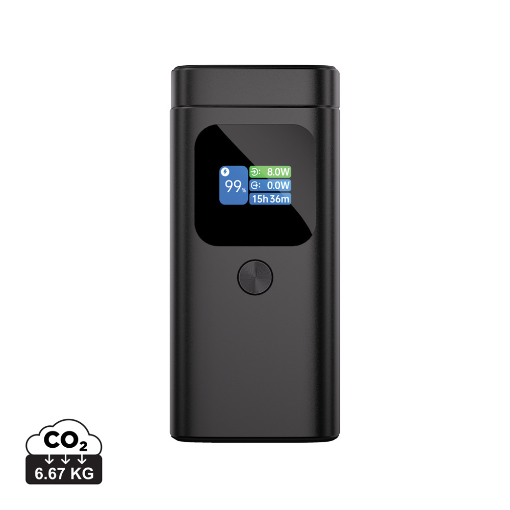 Logotrade reklaminiai produktai nuotrauka: Urban Vitamin Sunnyvale 100W 15.000mAh magnetinė išorinė baterija