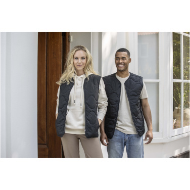 Logotrade dovana nuotrauka: Kvarcinis GRS perdirbtas unisex dygsniuotas liemenėlis