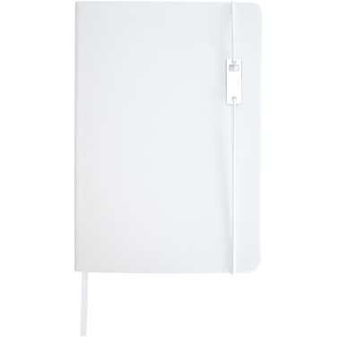 Logotrade reklaminės dovanos nuotrauka: „Legato Elegance“ A5 formato kietais viršeliais užrašų knygelės ir rutulinio rašiklio rinkinys