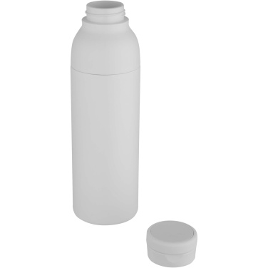 Logotrade firminės dovanos nuotrauka: „Illuminate“ 650 ml RCS perdirbto nerūdijančio plieno dvigubos sienelės izoliuotas vandens butelis