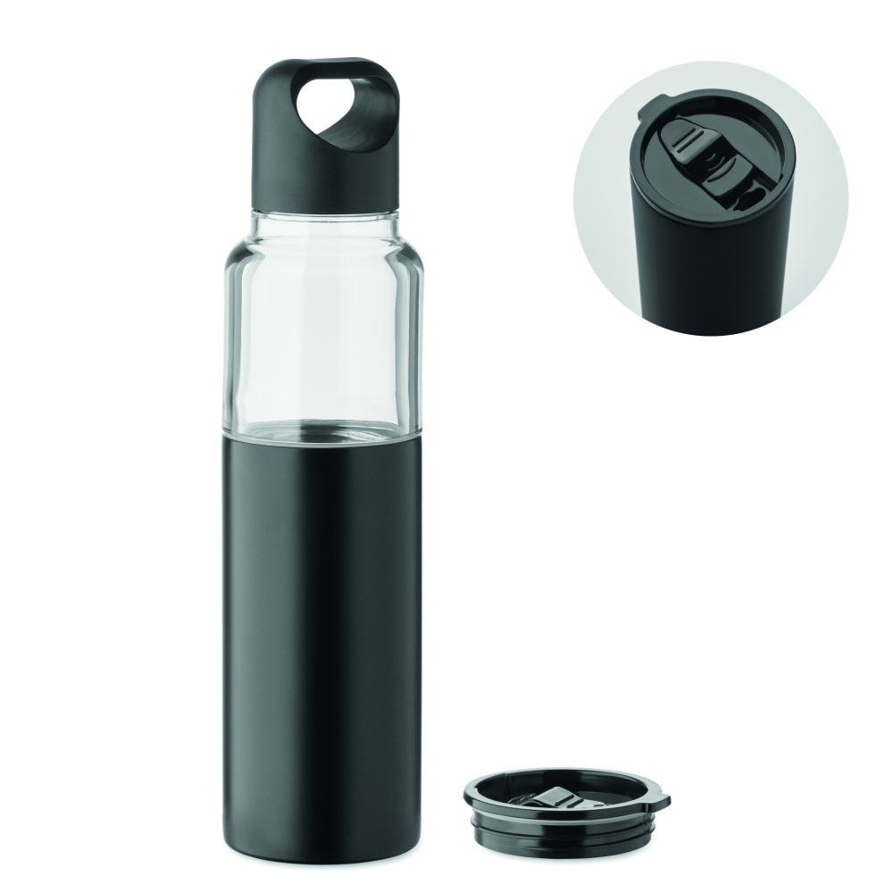 Logotrade reklaminės dovanos nuotrauka: 2 viename butelis 610 ml