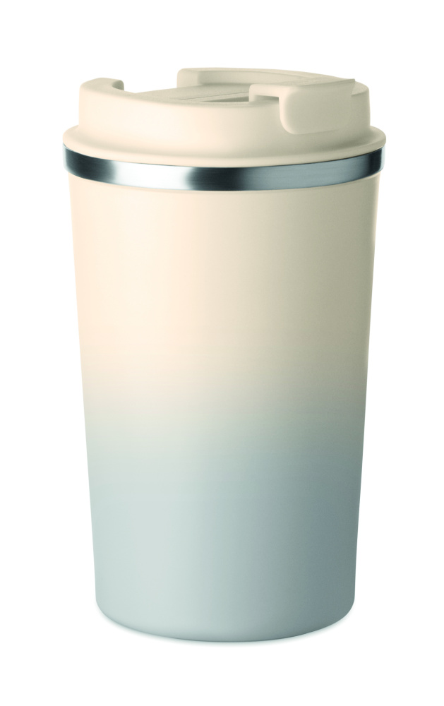 Logotrade dovana nuotrauka: Dvigubos sienelės stiklinė 350 ml