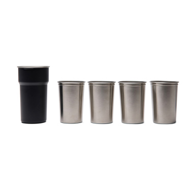 Logotrade verslo dovanos nuotrauka: VINGA Parks RCS SS puodeliai, 4 vnt., 250 ml
