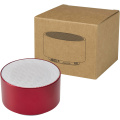 „Ankaa“ 3 W perdirbto aliuminio belaidis „Bluetooth®“ garsiakalbis, Raudona