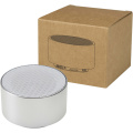 „Ankaa“ 3 W perdirbto aliuminio belaidis „Bluetooth®“ garsiakalbis, Sidabras