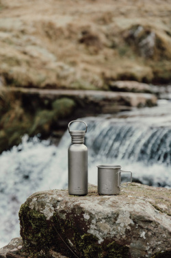 Logotrade firminės dovanos nuotrauka: „Nordic Drift Trail Ultra Light Titanium“ 600 ml vandens gertuvė