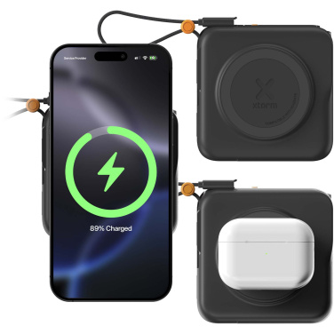 Logotrade dovana nuotrauka: „Xtorm TravelPro 30W 10 000 mAh“ 3 viename kelioninis įkroviklis