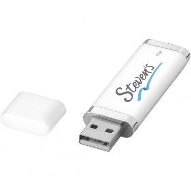 Logotrade korporatīvās dāvanas foto: Plakans 4 GB USB zibatmiņas disks