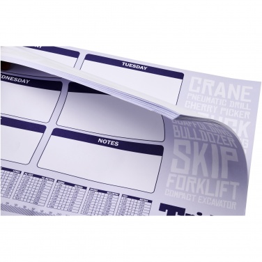 Logotrade ziemassvētku dāvanas foto: Desk-Mate® A2 piezīmju grāmatiņa