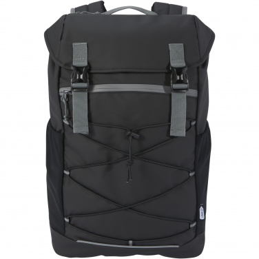 Logotrade logo dāvanas foto: Aqua 15,6" GRS pārstrādāta ūdensizturīga klēpjdatora mugursoma 23L