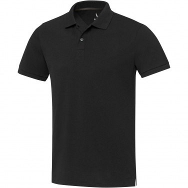 Logotrade ziemassvētku dāvanas foto: Smaragda unisex Aware™ polo ar īsām piedurknēm