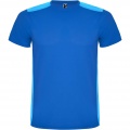 Detroitas unisex sporta t-krekls ar īsām piedurknēm, Karaliski zils / gaiši karalisks