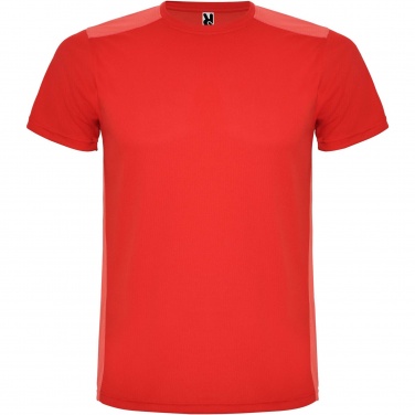 Logotrade korporatīvās dāvanas foto: Detroitas unisex sporta t-krekls ar īsām piedurknēm