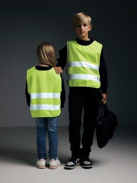 Logotrade dāvanas foto: GRS pārstrādāta PET augstas redzamības drošības veste 7-12 gadi