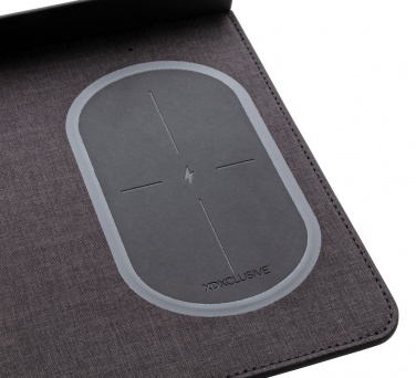Logotrade biznesa dāvanas foto: Air peles paliktnis ar 5W bezvadu uzlādi un USB