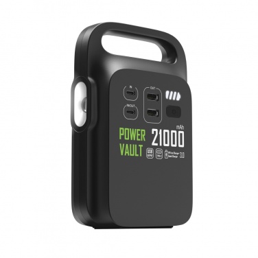 Logotrade biznesa dāvanas foto: Power Vault RCS rplastic 21000 mAh pārnēsājama spēkstacija