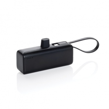 Logotrade Ideja dāvanas foto: Powerlink RCS rplastic 3000 mah powerbank USB C savienotājs