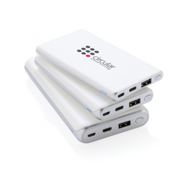Logotrade dāvanas foto: Īpaši ātra 10 000 mAh jaudas banka ar PD