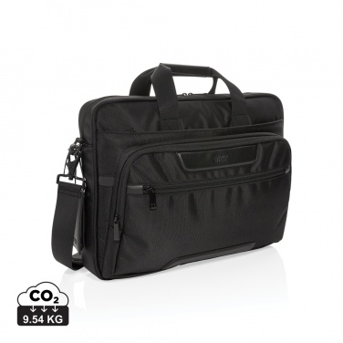 Logotrade ziemassvētku dāvanas foto: Swiss Peak RPET Voyager RFID 15,6" klēpjdatora soma