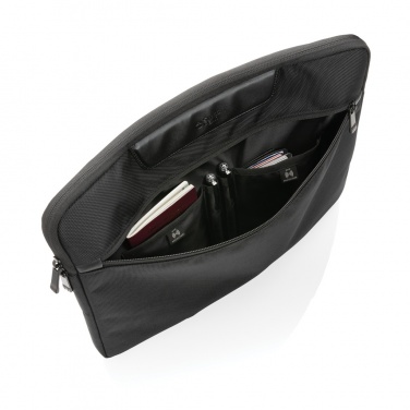 Logotrade dāvanas foto: Swiss Peak AWARE™ RPET Voyager 15,6 collu klēpjdatora apvalks