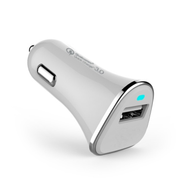 Logotrade korporatīvās dāvanas foto: Automašīnas lādētājs (Qualcomm Quick Charge 3.0)