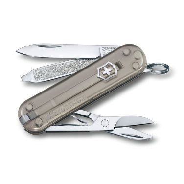 Logotrade korporatīvās dāvanas foto: Kabatas nazis Classic SD caurspīdīgs Victorinox