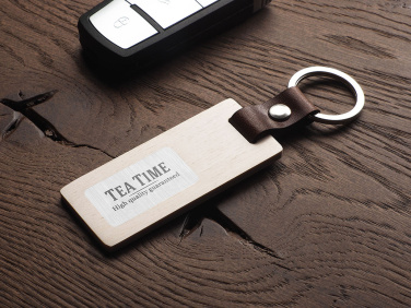 Logotrade logo dāvanas foto: Koka atslēgu piekariņš 1853121