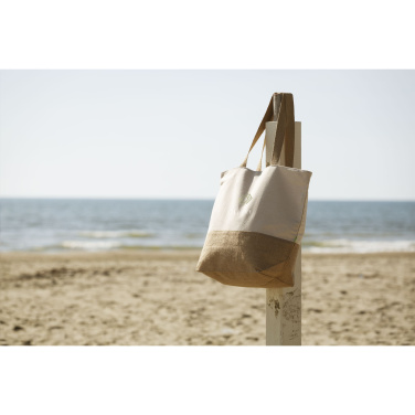 Logotrade biznesa dāvanas foto: Cancun Beachbag organiskā kokvilna (320 g/m²)
