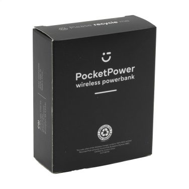 Logotrade biznesa dāvanas foto: PocketPower 10000 Wireless Powerbank bezvadu lādētājs