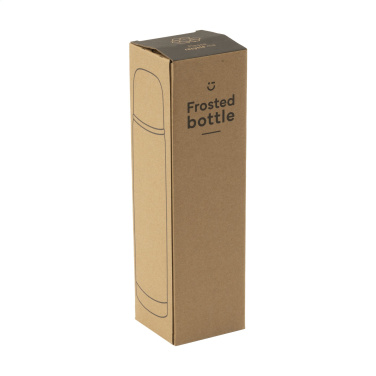 Logotrade biznesa dāvanas foto: Matēta pudele RCS Recycled Steel 500 ml termopudele