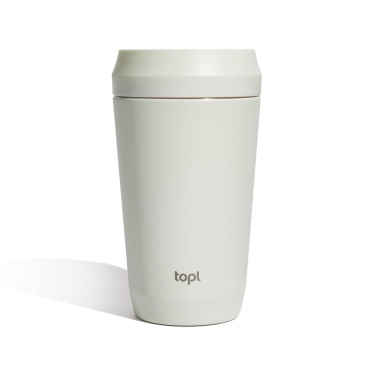 Logotrade ziemassvētku dāvanas foto: Topl Recycled Steel To Go Tumbler Patentēts 360 Vāks 354ml